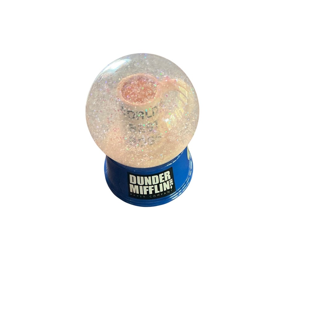 The Office Dunder‎ Mifflin Snow Globe Glitter Globe Collectible